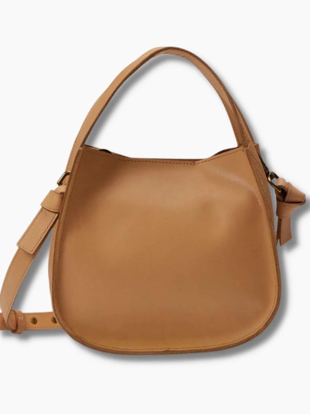 Madewell The Sydney Crossbody Bag in Tan Leather Like New